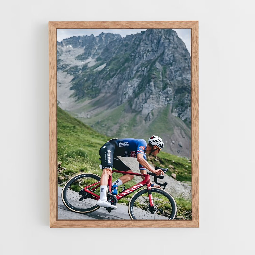 Poster Ascension à Vélo – affiche Cyclisme (vue 4)